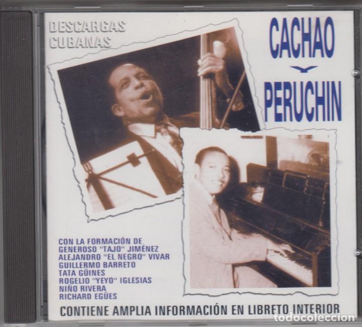 CDs de m&uacute;sica: Cachao Peruch&iacute;n cd Descargas cubanas 2000 - Foto 1