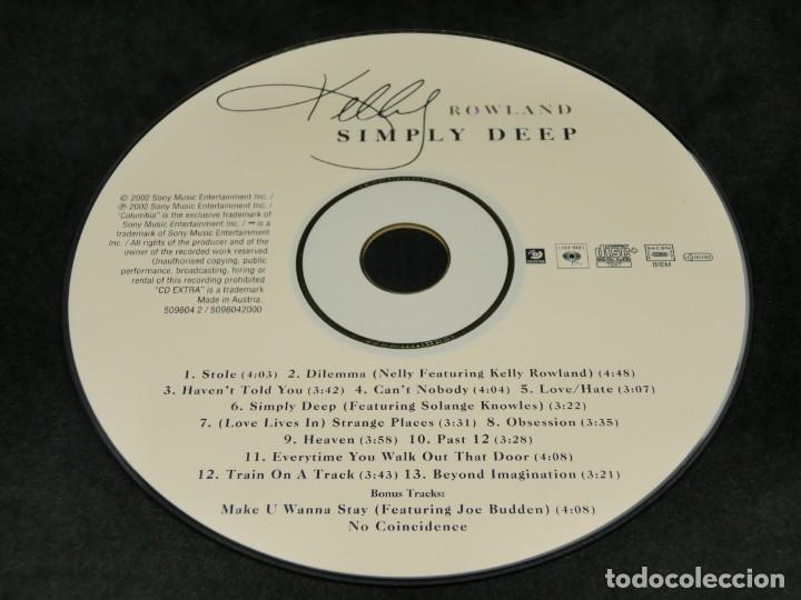 CDs de m&uacute;sica: KELLY ROWLAND - CD - SIMPLY DEEP - 2002 - Foto 7