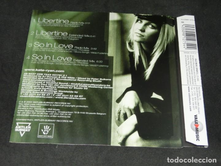CDs de m&uacute;sica: CD SINGLE - KATE RYAN - LIBERTINE - 2003 - Foto 4