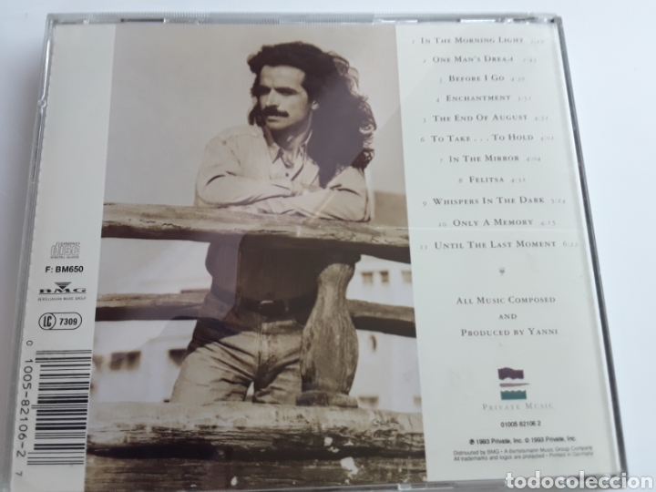 CDs de m&uacute;sica: Yanni / In my time / cd original - Foto 2