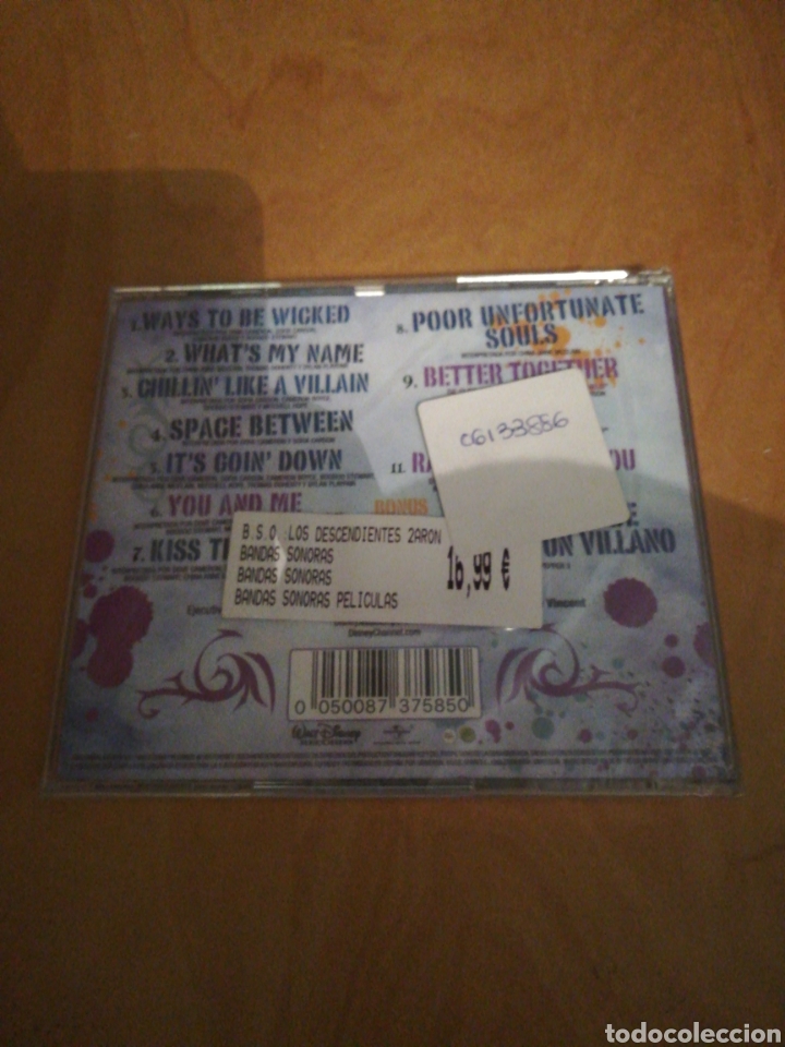 CDs de m&uacute;sica: Los descendientes Banda sonora CD Nuevo - Foto 2