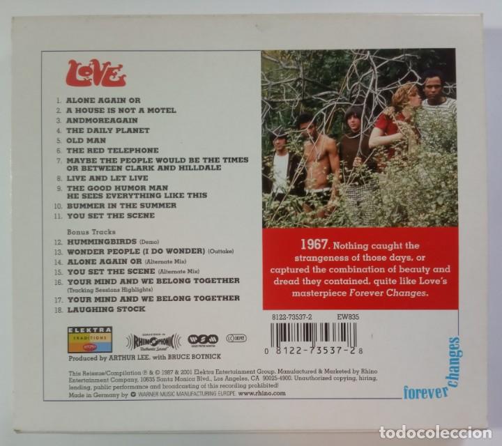 CDs de m&uacute;sica: LOVE - forever changes - CD 2001 CON SLIPCASE - ELEKTRA - Foto 2