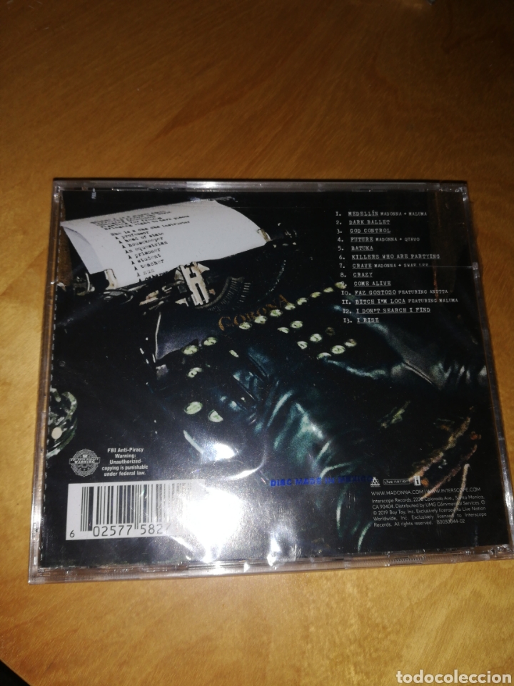 CDs de m&uacute;sica: Madonna madamex CD Nuevo - Foto 2