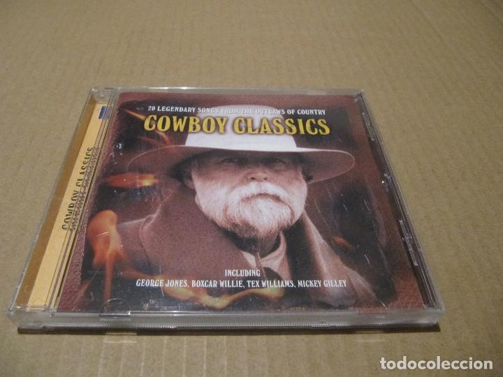 CDs de m&uacute;sica: Cowboy Classics Various CD 20 Track Hallmark 2002 - Foto 2