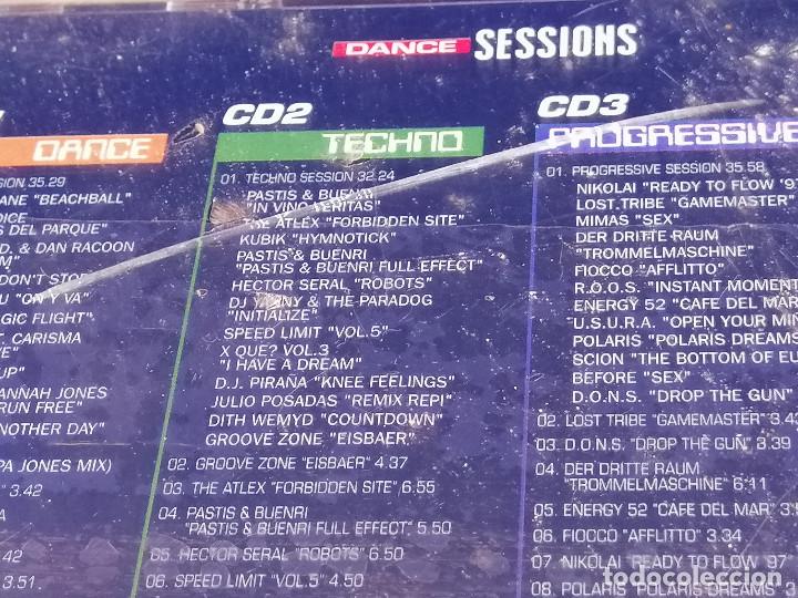 CDs de m&uacute;sica: DANCE SESSIONS- 4 CDS NUEVO SIN ABRIR - Foto 4