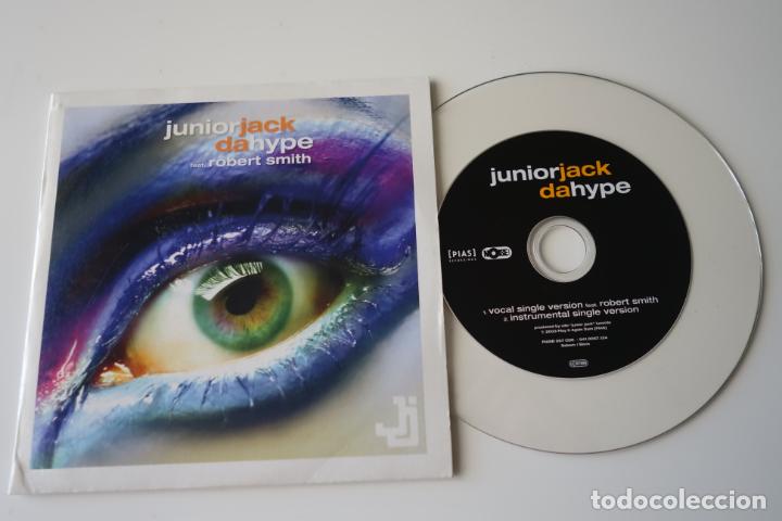 CDs de m&uacute;sica: JUNIOR JACK & ROBERT SMITH: Da Hype. CD single. 2 Versiones. THE CURE: - Foto 1