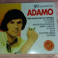 CDs de Música: ADAMO - DOBLE CD SPAIN NUEVO - VER FOTOS. Lote 207076013