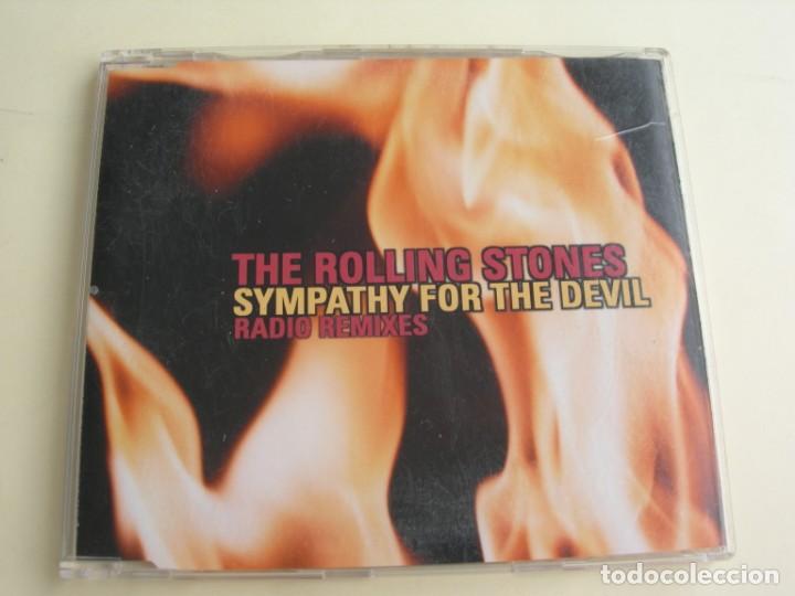 CDs de m&uacute;sica: SYMPATHY FOR THE DEVIL + 2 THE ROLLING ESTONES CD SINGLE - Foto 1