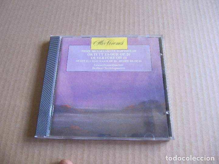 CDs de m&uacute;sica: Mendelssohn - Octet,Overture - Herbig - Foto 1