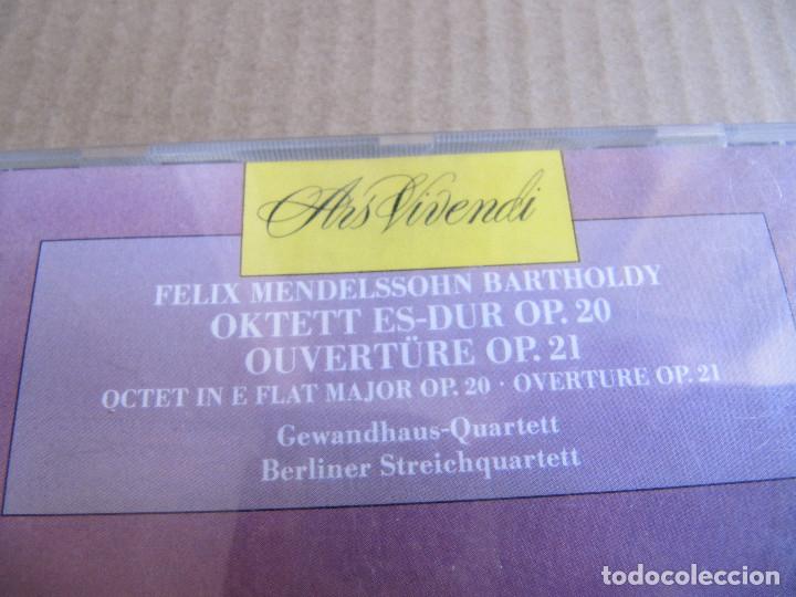 CDs de m&uacute;sica: Mendelssohn - Octet,Overture - Herbig - Foto 2