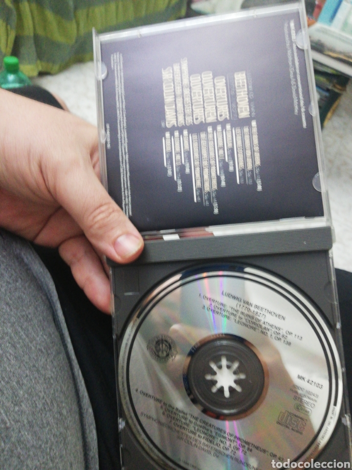CDs de m&uacute;sica: BEETHOVEN / OVERTURES / CD / SIR COLIN DAVIS - Foto 2