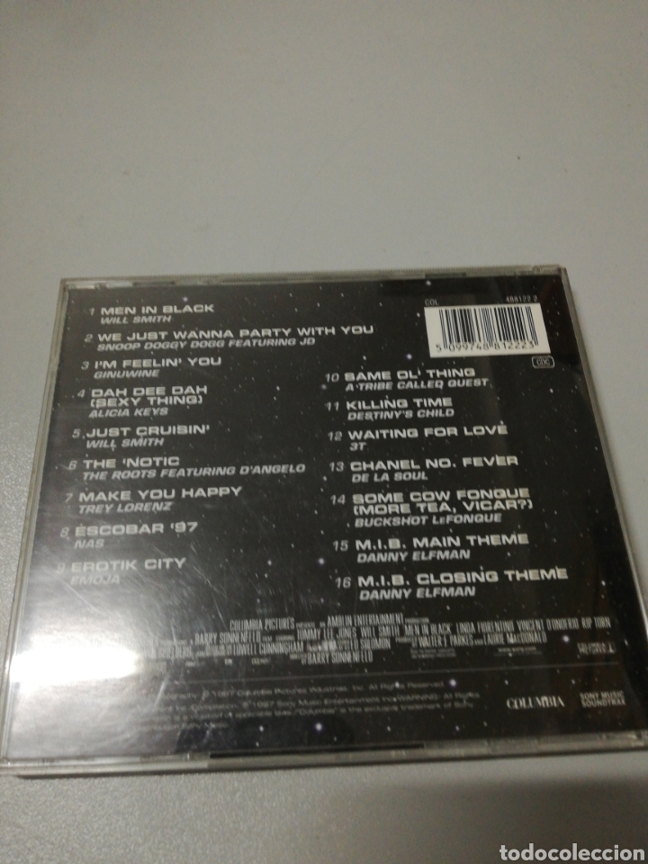 CDs de m&uacute;sica: Men in black - Foto 2
