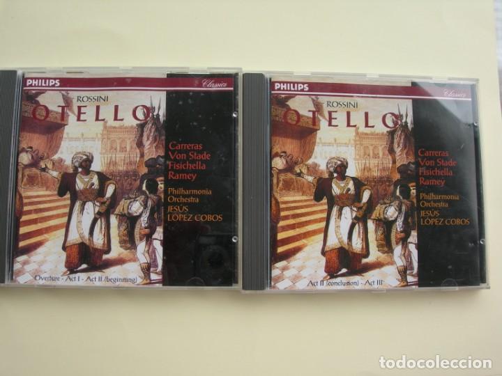 CDs de m&uacute;sica: JES&Uacute;S L&Ograve;PEZ COBOS OTELLO 2 CDS - Foto 1