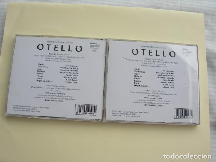 CDs de m&uacute;sica: JES&Uacute;S L&Ograve;PEZ COBOS OTELLO 2 CDS - Foto 2