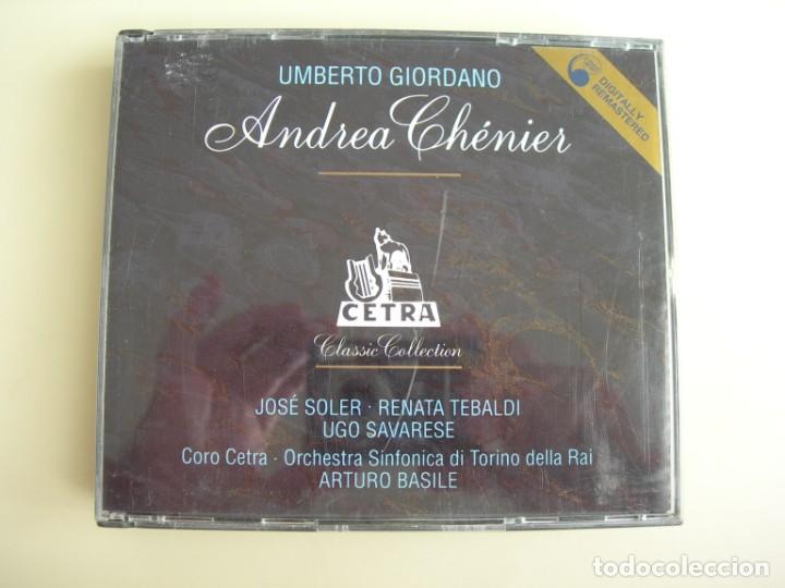 CDs de m&uacute;sica: ARTURO BASILE ANDREA CHERNIER 2 CDS + LIBRETTO - Foto 1