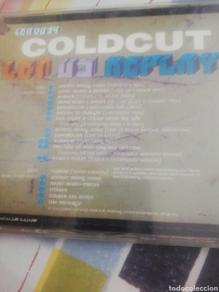 CDs de m&uacute;sica: COLDCUT CD Let Us Replay! - Foto 2