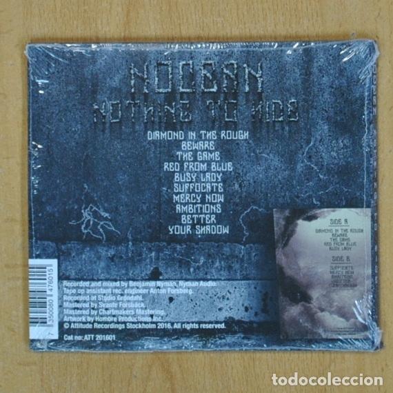 CDs de m&uacute;sica: NOCEAN - NOTHING TO HIDE - CD - Foto 2