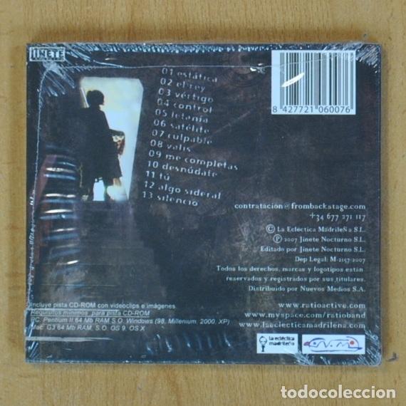 CDs de m&uacute;sica: RATIO - ESTATICA - CD - Foto 2