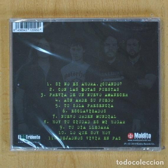 CDs de m&uacute;sica: CALIBRE ZERO - CON LAS BOTAS PUESTAS - CD - Foto 2