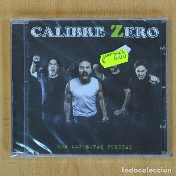 CDs de m&uacute;sica: CALIBRE ZERO - CON LAS BOTAS PUESTAS - CD - Foto 1