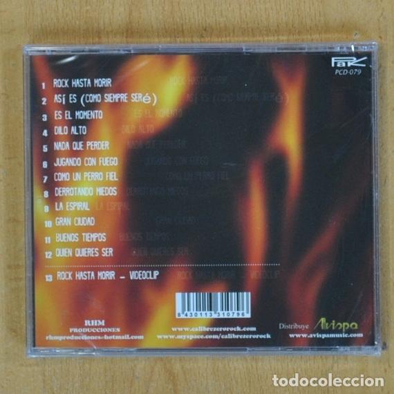 CDs de m&uacute;sica: CALIBRE ZERO - JUGANDO CON FUEGO - CD - Foto 2