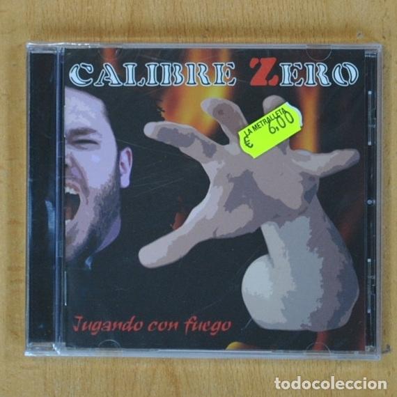 CDs de m&uacute;sica: CALIBRE ZERO - JUGANDO CON FUEGO - CD - Foto 1