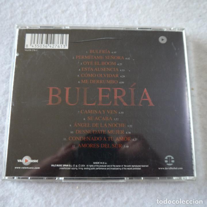 CDs de m&uacute;sica: DAVID BISBAL - BULER&Iacute;A - CD 2004 - Foto 2