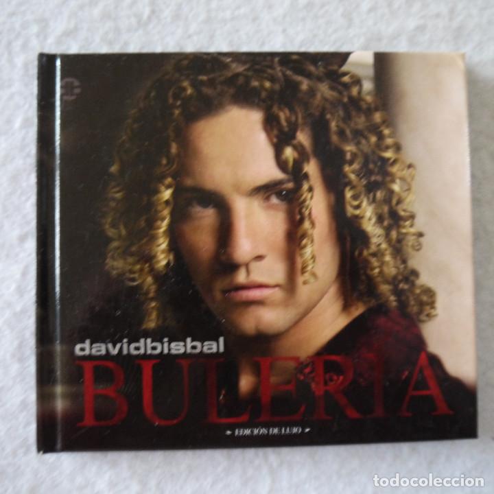 CDs de m&uacute;sica: DAVID BISBAL - BULER&Iacute;A EDICI&Oacute;N DE LUJO - LIBRO-CD 2004 - Foto 1