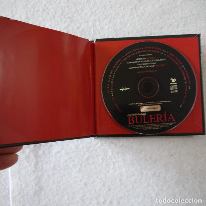 CDs de m&uacute;sica: DAVID BISBAL - BULER&Iacute;A EDICI&Oacute;N DE LUJO - LIBRO-CD 2004 - Foto 4