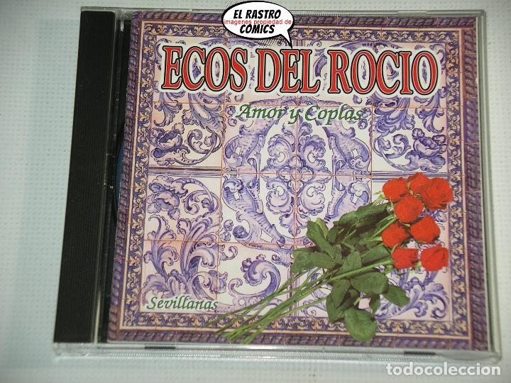 CDs de m&uacute;sica: Ecos del Roc&iacute;o, Amor y coplas, CD 1995 - Foto 1