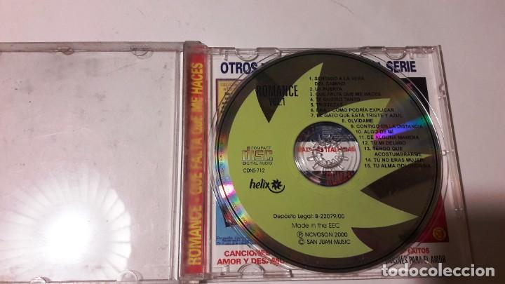 CDs de m&uacute;sica: CD ROMANCE - 2 CDS - A&Ntilde;OS 2000-2001 - Foto 5