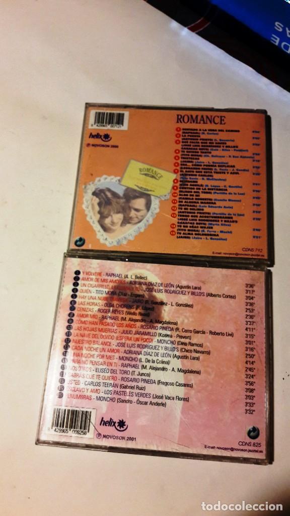 CDs de m&uacute;sica: CD ROMANCE - 2 CDS - A&Ntilde;OS 2000-2001 - Foto 8