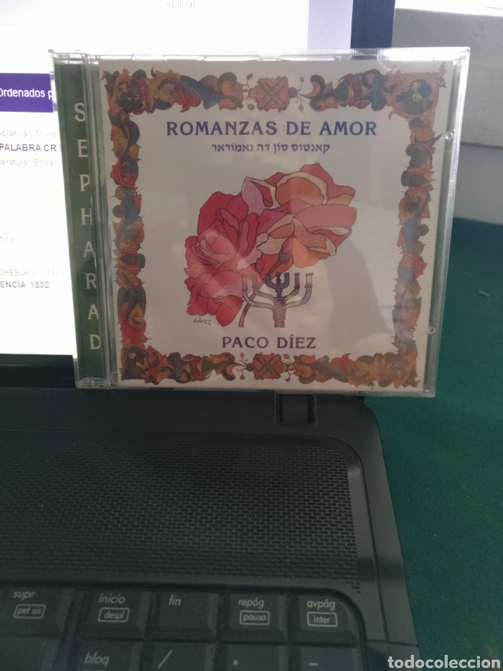 CDs de M&uacute;sica: Romanzas de amor. Paco D&iacute;ez