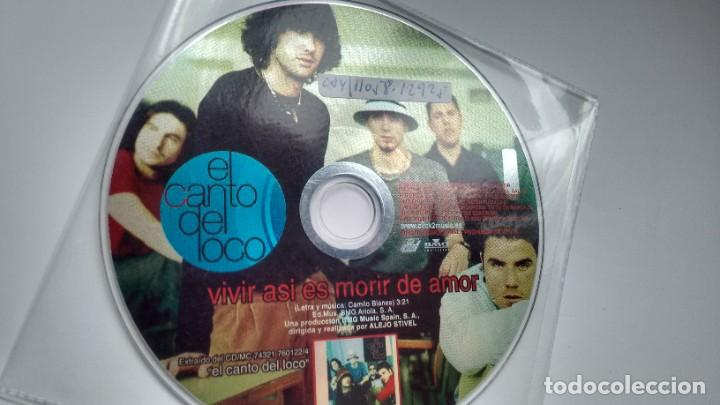 CDs de m&uacute;sica: CD-SINGLE ( PROMOCION) DE EL CANTO DEL LOCO - Foto 1