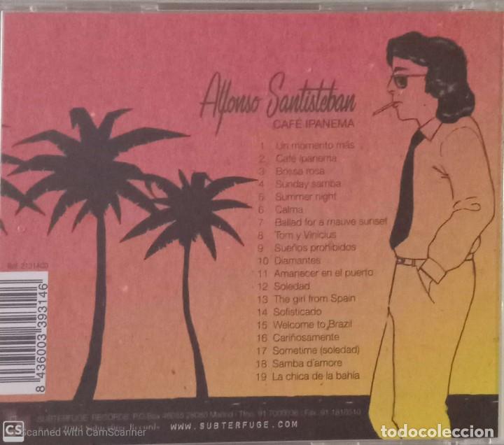 CDs de m&uacute;sica: Alfonso Santisteban Caf&eacute; Ipanema - Foto 2