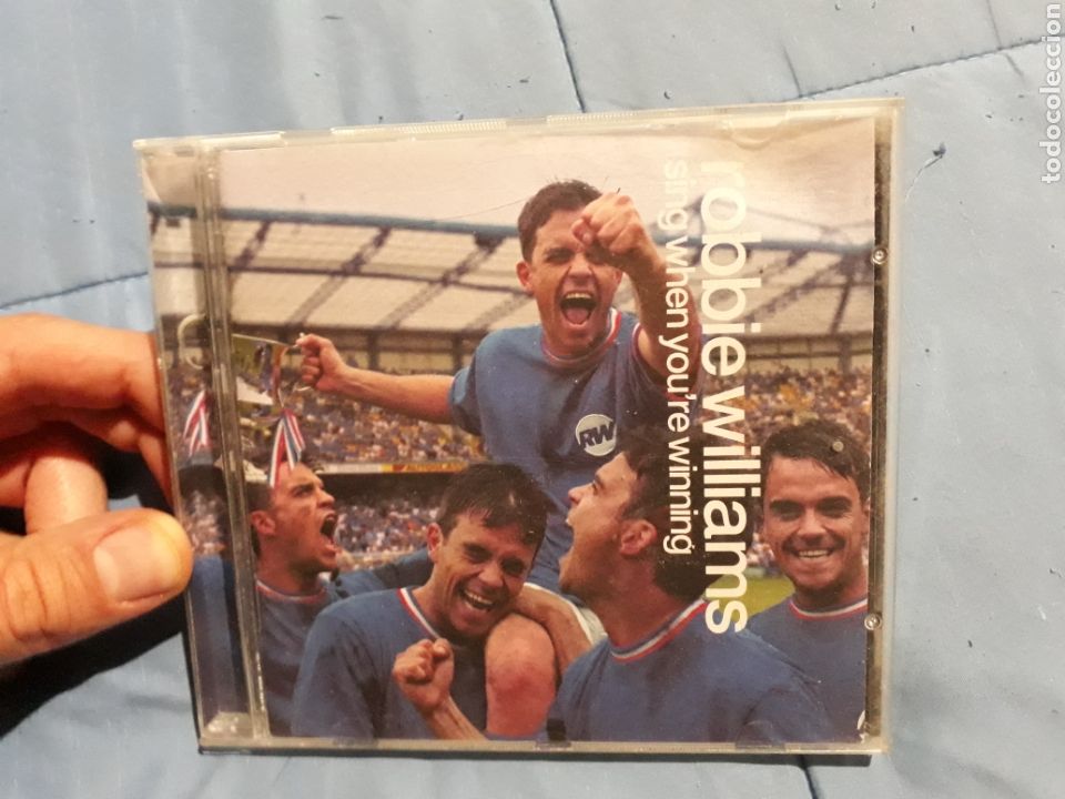 CDs de m&uacute;sica: Cd Robbie Williams - sing when you are winning - Foto 1