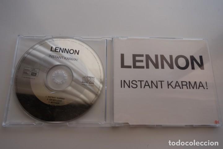 CDs de m&uacute;sica: JOHN LENNON: Instant Karma. CD single Alem&aacute;n. 4 Temas. - Foto 1