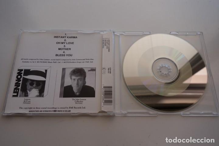 CDs de m&uacute;sica: JOHN LENNON: Instant Karma. CD single Alem&aacute;n. 4 Temas. - Foto 2
