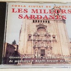 CDs de Música: COBLA CIUTAT DE GIRONA / LES MILLORS SARDANES / CD - DISCMEDI BLAU-1998 / 14 TEMAS / DE LUJO.