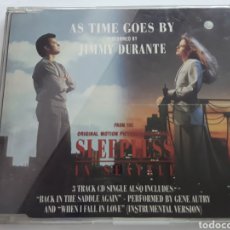 CDs de Música: BSO SLEEPLESS IN SEATTLE / CD SINGLE ORIGINAL / JIMMY DURANTE - AS TIME GOES BY / 3 TRACKS. Lote 207578768