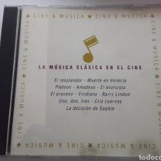 CDs de Música: LA MÚSICA CLÁSICA EN EL CINE / CD ORIGINAL. Lote 207580525