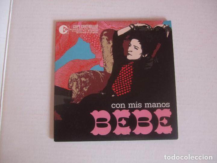 CDs de m&uacute;sica: CD Single BEBE - Con mis manos - Foto 1