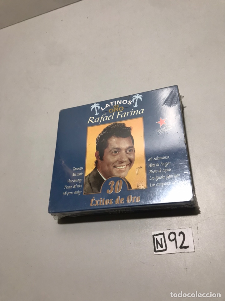 CDs de m&uacute;sica: LATINOS DE ORO RAFAEL FARINA - Foto 1