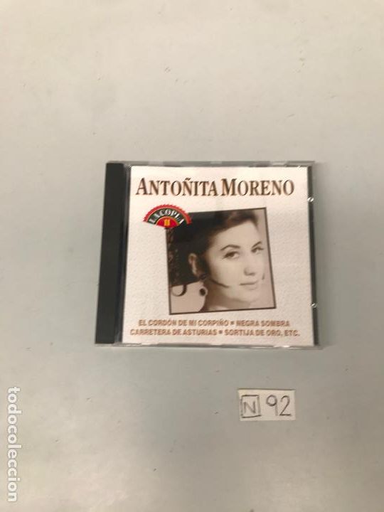 CDs de m&uacute;sica: ANTO&Ntilde;ITA MORENO - Foto 1