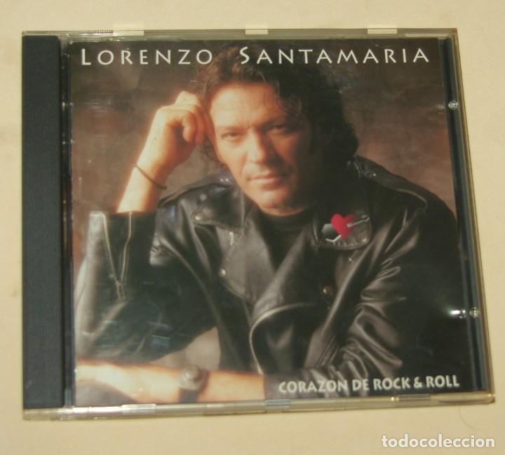 CDs de m&uacute;sica: LORENZO SANTAMAR&Iacute;A - CORAZ&Oacute;N DE ROCK & ROLL - CD 1995 - Foto 1