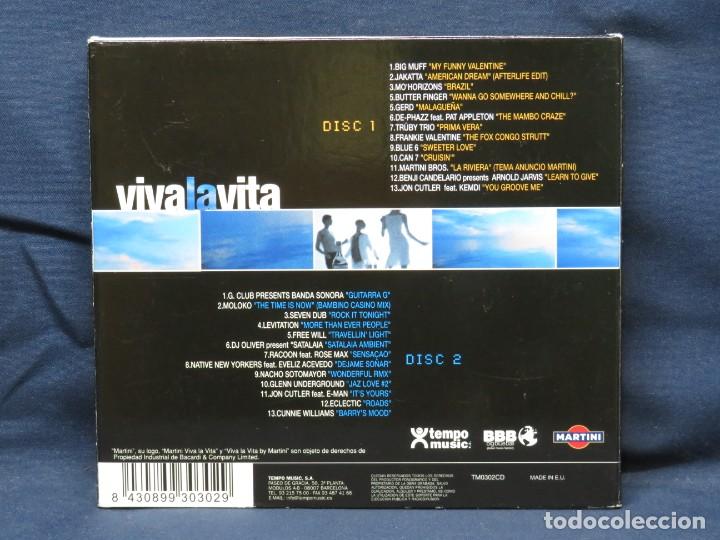 CDs de m&uacute;sica: VIVA LA VITA BY MARTINI - 2 CD - Foto 2