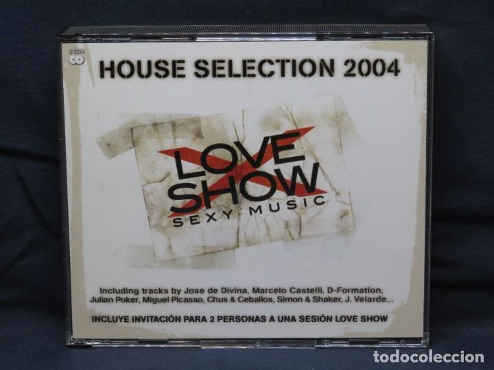 CDs de m&uacute;sica: LOVE SHOW - HOUSE SELECTION 2004 - 2 CD - Foto 1
