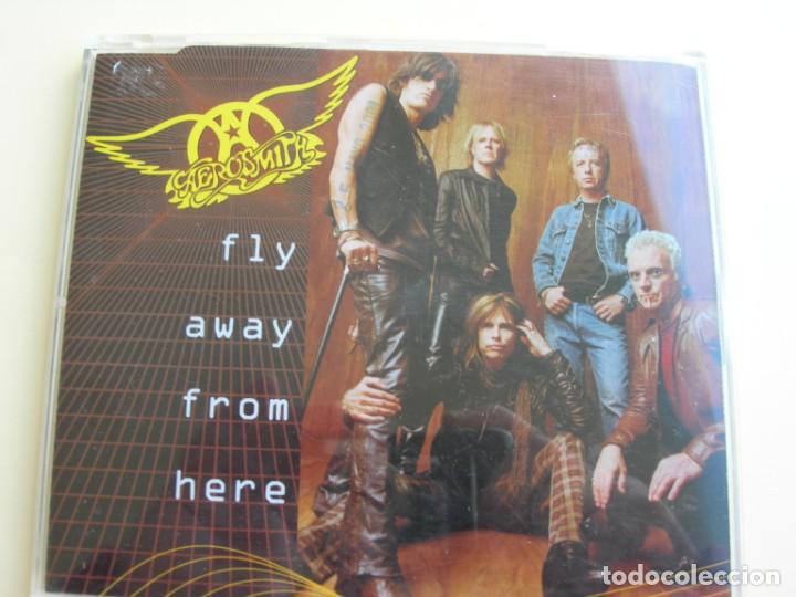 CDs de m&uacute;sica: AEROSMITH FLY AWAY FROM HERE CD SINGLE - Foto 1
