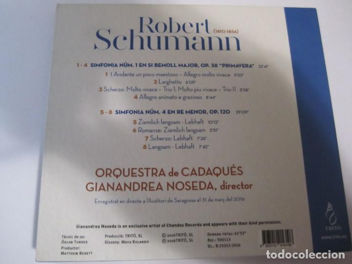 CDs de m&uacute;sica: cd orquestra cadaques gianandrea noseda robert schumann - Foto 2