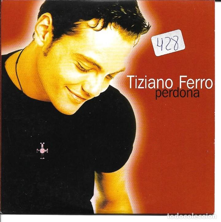 CDs de m&uacute;sica: TIZIANO FERRO - PERDONA CD SINGLE 1 TEMA 2002 - Foto 1